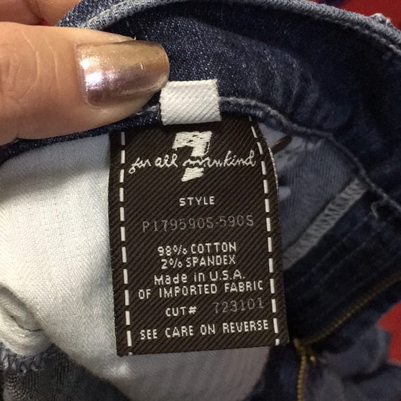 7 For All Mankind “Roxanne” Denim Jeans - Picture 4 of 8